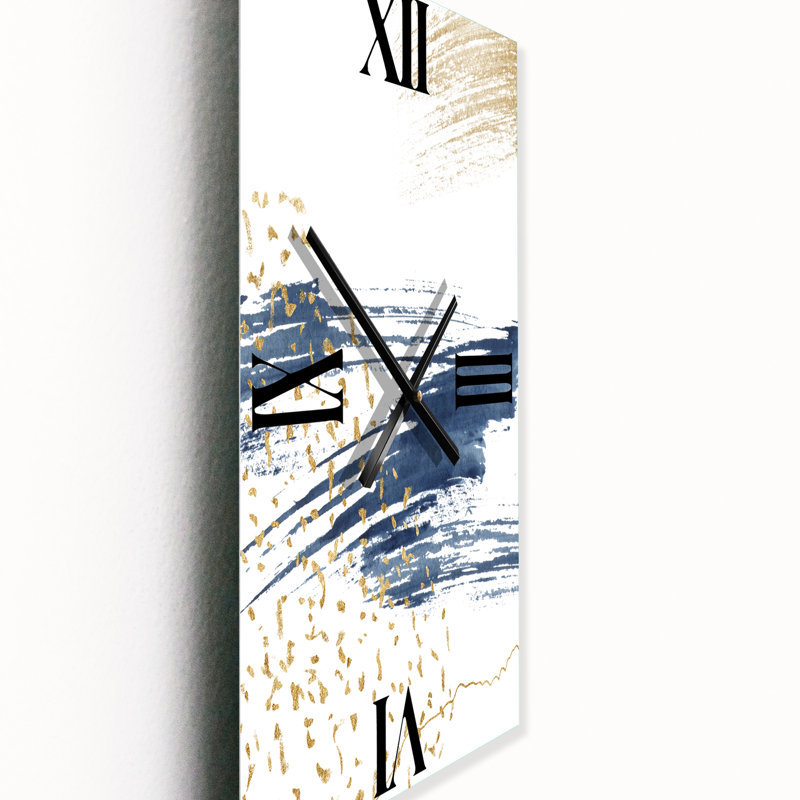 Horloge murale abstraite I, Grand