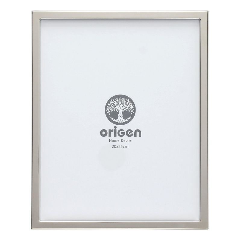 617-Marc-all Silver Metal Picture Frame, 26cm H x 2cm W x 21cm D