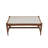 Jasmeet Genuine Marble Solid Wood Coffee Table-98716464