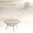 8-Person Outdoor Patio Dining Set With Stacking Armchair-1362370770