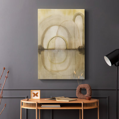 Soft Golden Reflections I -Gallery Wrapped Cavas