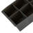 Tovolo Elements Whiskey Ice Mold Set, 6 Jumbo Cubes and 4 Spheres BPA-Free, Charcoal