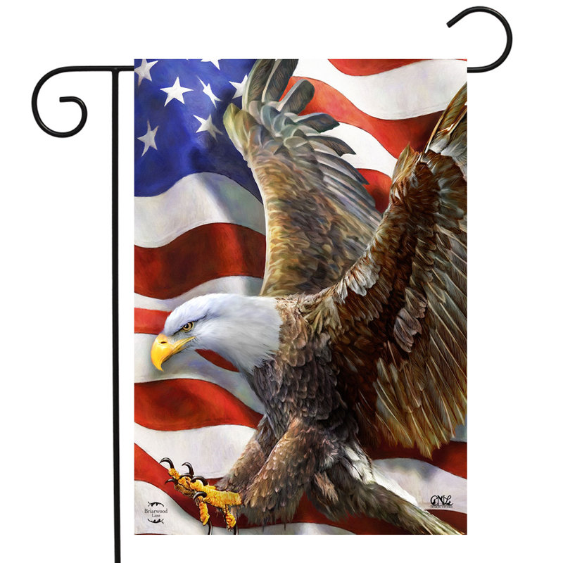 Drapeau de l'American Freedom Eagle Garden