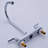 Centerset 2-handle Bathroom Faucet-77380026
