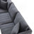Modern Modular Sectional Sofa With Deep Seat, Corner Couch With Movable Ottoman, Comfy Sofa-1613682222