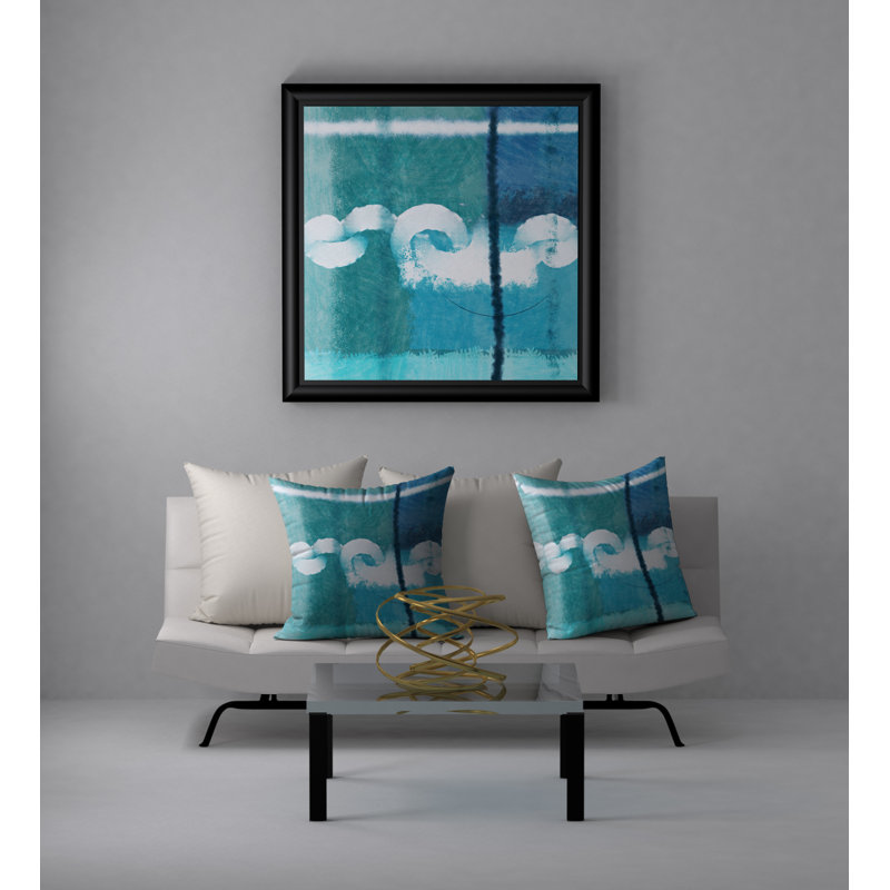 Coussin décoratif carré a1 subtile, 24 po x 24 po