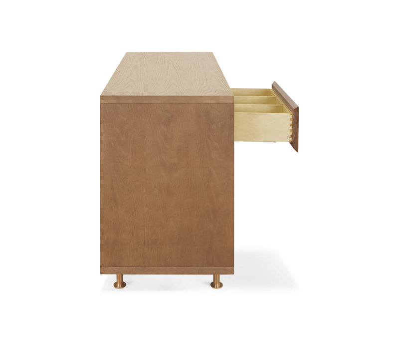 Novella Convertible Standard 2 - Piece Nursery Furniture Set, Stained Ash/Ivory