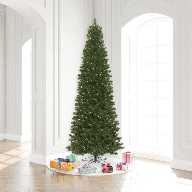 Sapin de Noël artificiel Oregon, H 8,5 pi, Non éclairé
