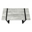 Bureau d'ordinateur, bureau personnel, ordinateur portable, L 48 po, travail, stratifié gris, métal noir, contemporain