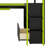 Pro Gamer Loft Bed With Desk,RGB Lights,Shelves,Pegboard & Drawer-63828665
