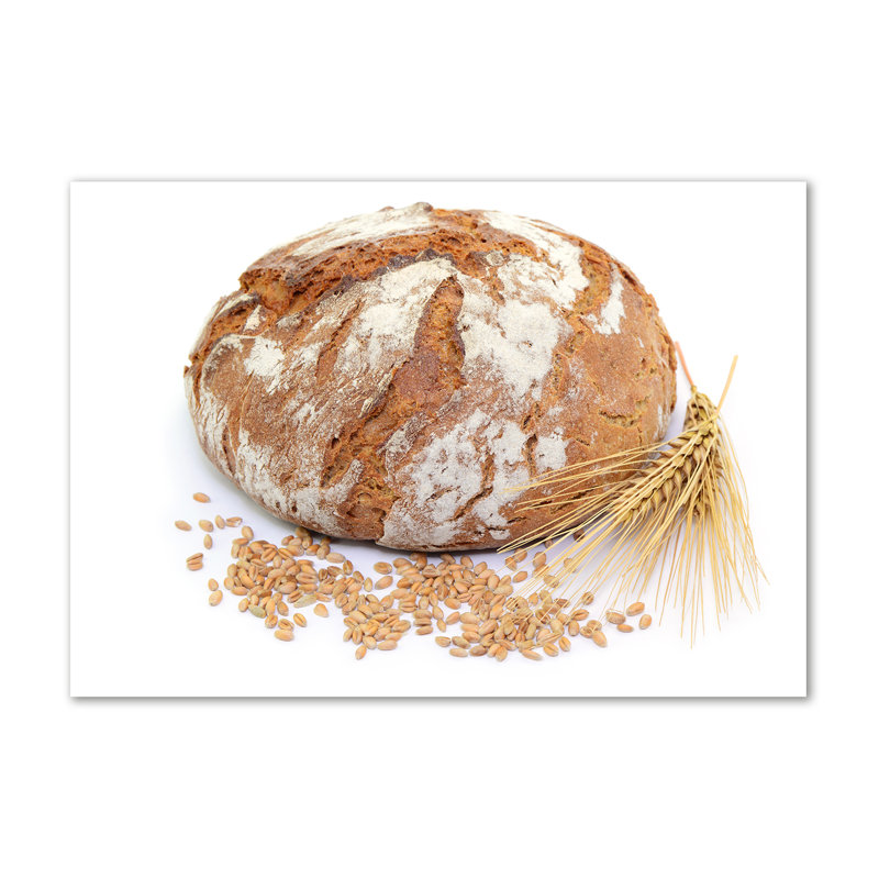 Bread And Wheat - Wrapped Canvas Print