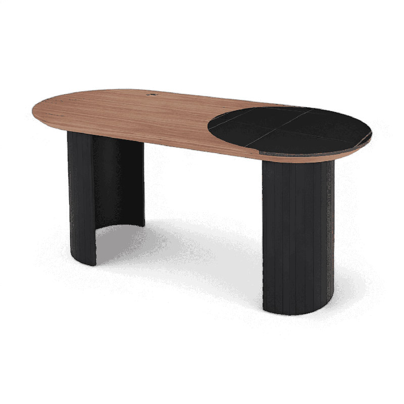Bureau Jude noyer et noir