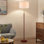 Lampe sur pied réglable traditionnelle 64,5 po Nellie