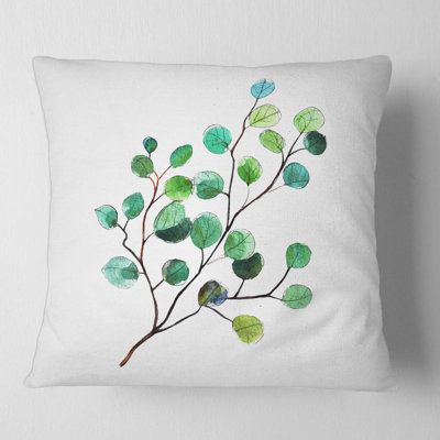 Floral Throw Pillow