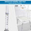 Banc de douche avec Bakcrest et accoudoirs