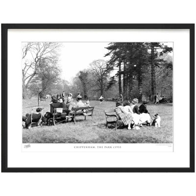 Chippenham, The Park C1955 - Single Picture Frame Print