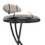 Ensemble de 2 tabourets de bar rembourrés en forme de S-118472616-118472617