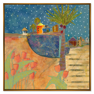 Along The Coastline Print by Jill Krasner