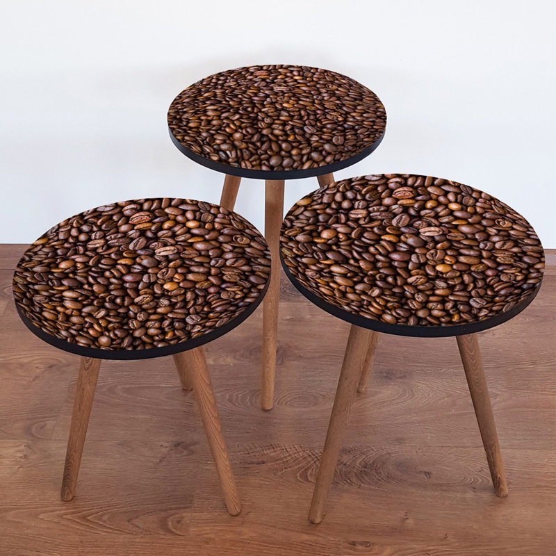 Tables gigognes 3 pieds Barthel