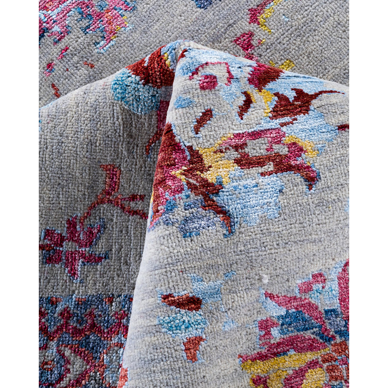 Overdyed One-of-a-Kind 8' 3" X 10' 4" Hand Knotted Area Rug