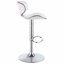 Tabouret de bar rembourré réglable (ensemble de 2)