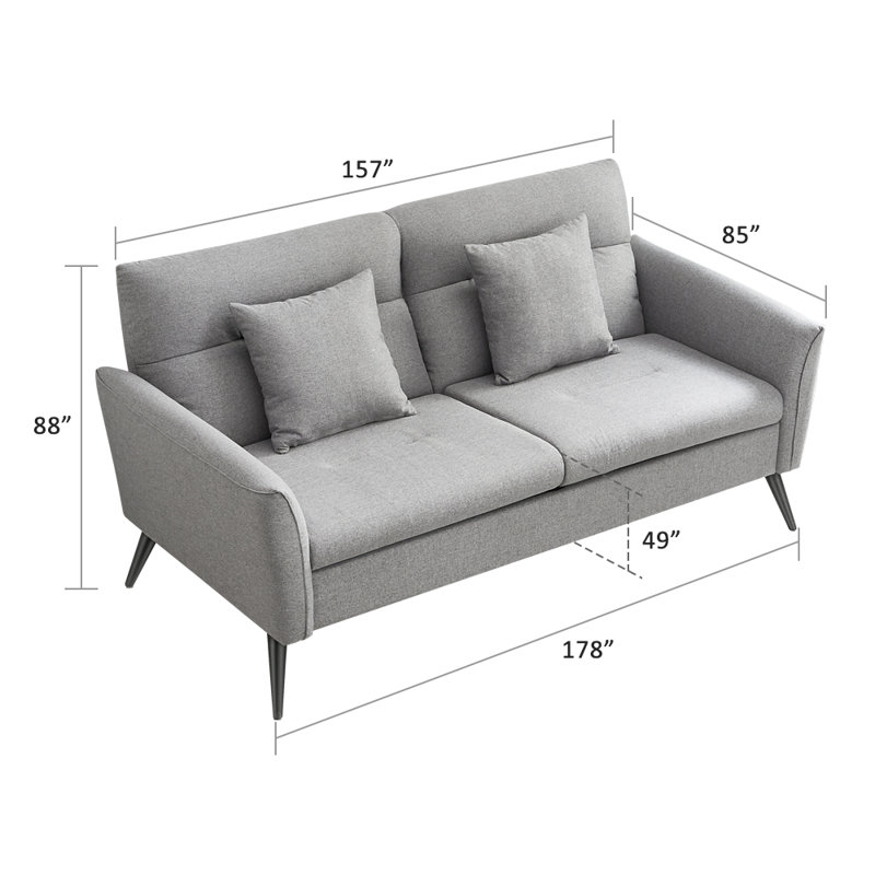 Cotton Blend Sofa