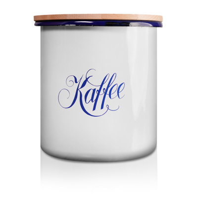 Krüger Emaille-Dose Husum 