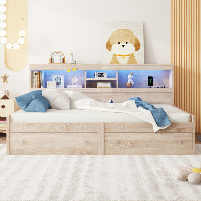Bed, Ivory