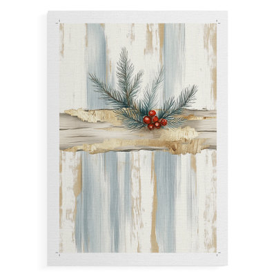 Art de Noël de Noël - impression sur toile seulement - non encadrée