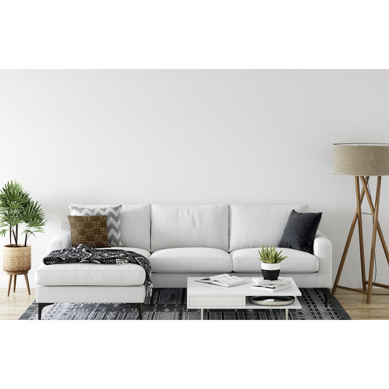 Coussin décoratif à pois, Hoisin, 16 po x 16 po