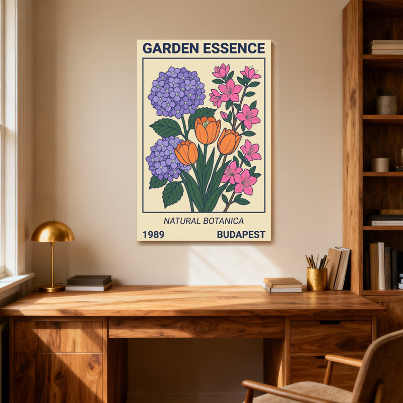Plantes et fleurs Essence de jardin Botanica naturelle de Budapest, H 18 po x l 12 po