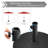 49 Lb. Resin Free Standing Umbrella Base