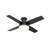 44" Dempsey 4 - Blade Outdoor Flush Mount Ceiling Fan with Light Kit Included-49953965