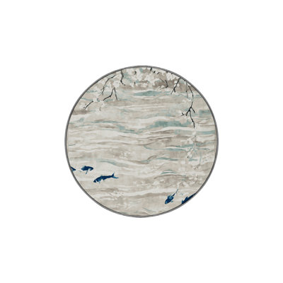 Silky Soft Plush Gray Area Rug