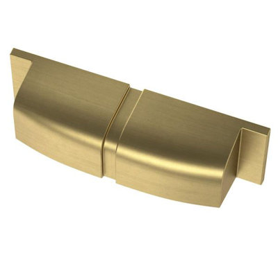 (5 Pack) 3 inch Warm Industrial Cup Pull Bayview Brass