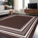Quiogue Brown Non-Slip Area Rug