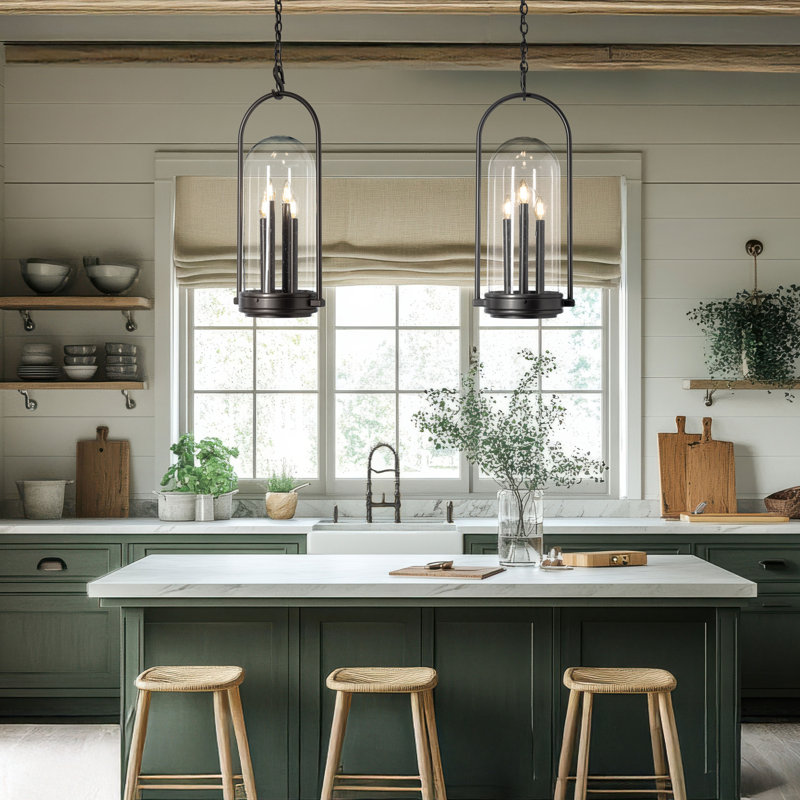 Davis Outdoor Hanging Light - Coastal Burnished Steel, Coastal Black