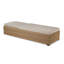 Savannah White Coral Wicker Chaise W/ Dune Cushion-276266110-276266108