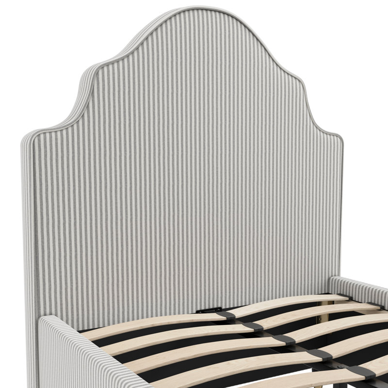 MONTEREY UPHOLSTERED BED, Grey
