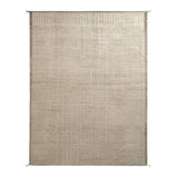 Moroccan Hand Knotted Wool Striped Area Rug