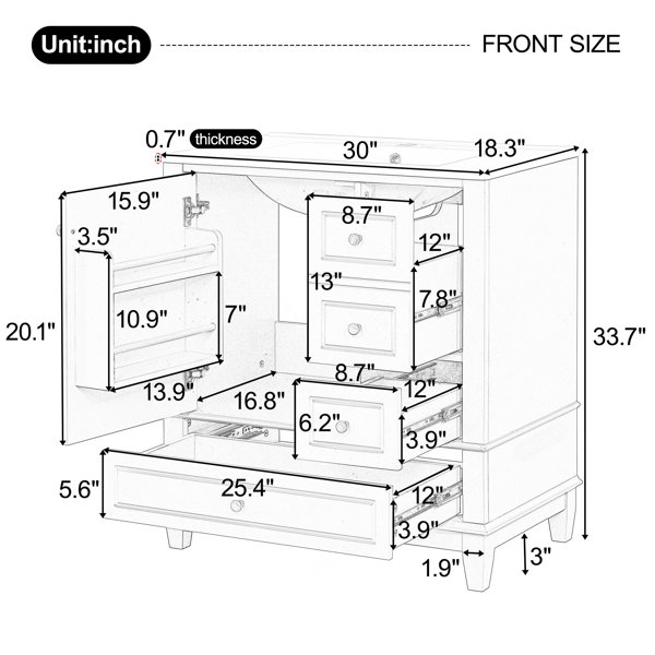 Dimensions du produit