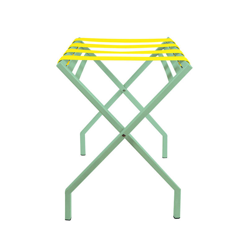 Porte-bagages pliant Suba, Menthe / jaune