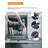 CHK Series Commercial Chef 9-In-1 Contact Grill