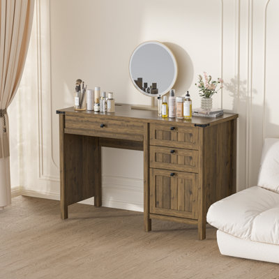 45" Modern Farmhouse Executive Desk by Winston Porter