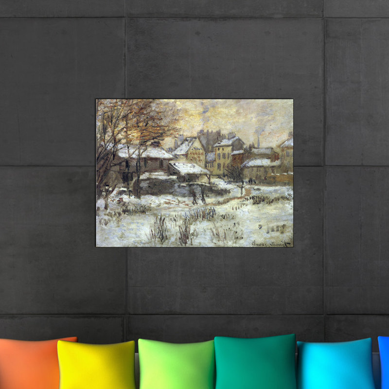 Claude Monet - Wrapped Canvas Painting, 60cm H x 80cm W x 1.8cm D