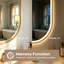 Aluminium Oval Mirror