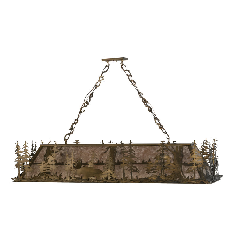 Moose At Dusk 12 - Light Pendant