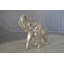 Elephant statue made of resin - Size: 9"L x 4"W x 8"H.
