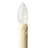 Tisbury Unscented Flameless Taper Candle with Metal Holder-344920792