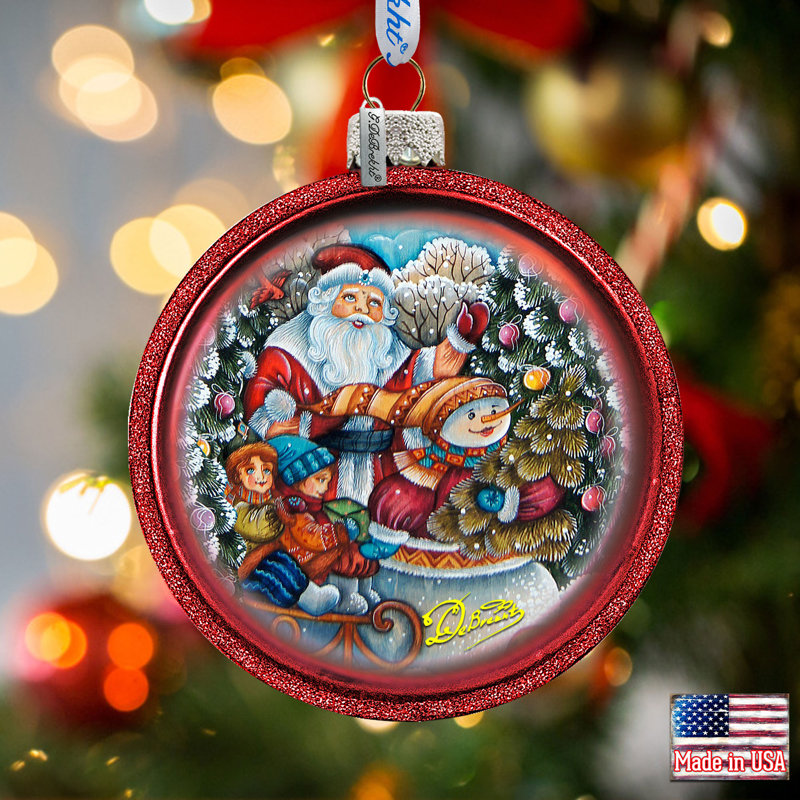 Ornement en forme de Noël «Christmas is Coming»